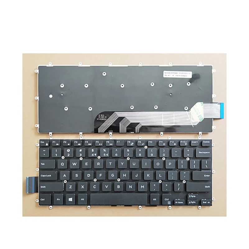 New Laptop English Layout Keyboard For Dell Inspiron 14 1745 7460 7466 7472 P69G