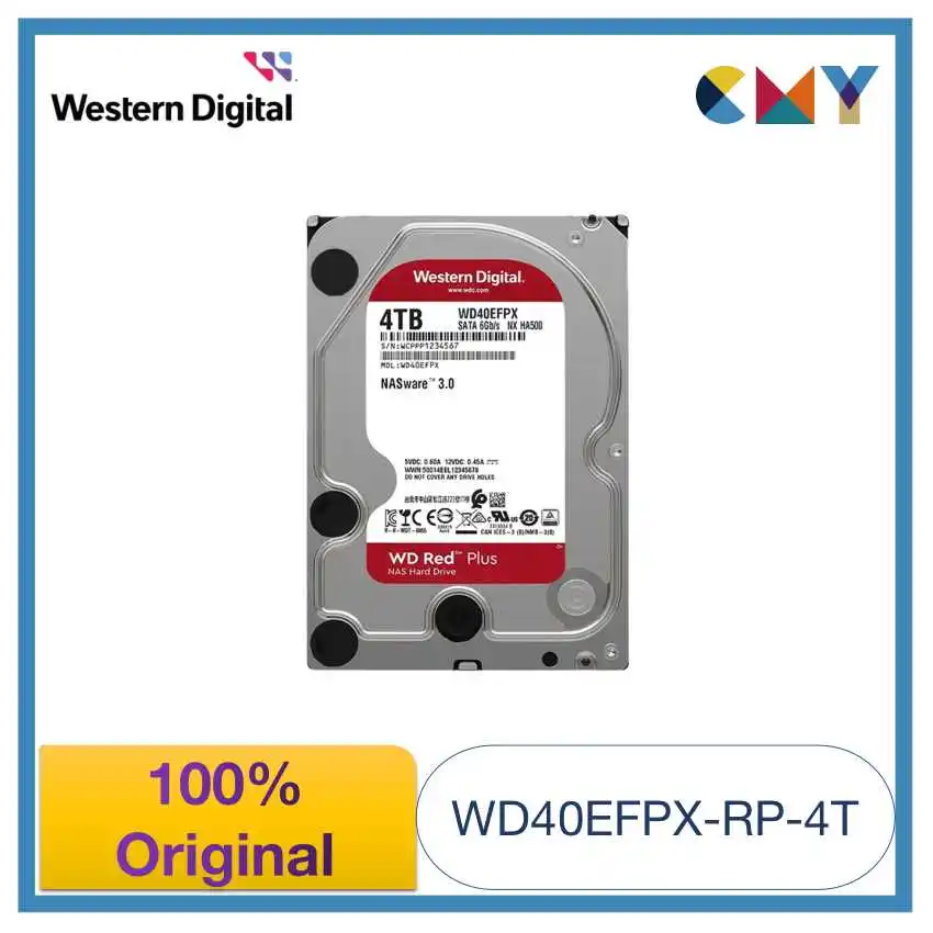 HD Interno WD Red Plus 4TB SATA 7200 RPM para NAS: Análise e Recomendação para Armazenamento Profissional