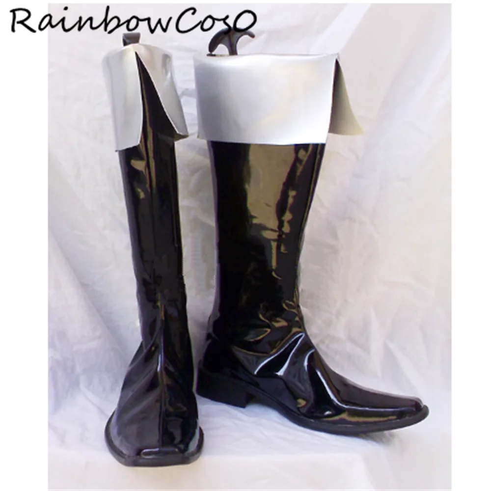 Alucard Castlevania Scarpe Cosplay Stivali Gioco Anime Party Halloween RainbowCos0 W5029