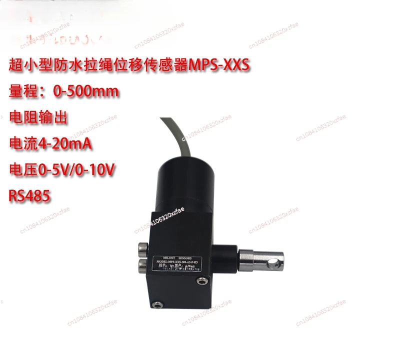 XXS ultra-small cable cable type displacement sensor 100 200 300 400 500 displacement meter encoder