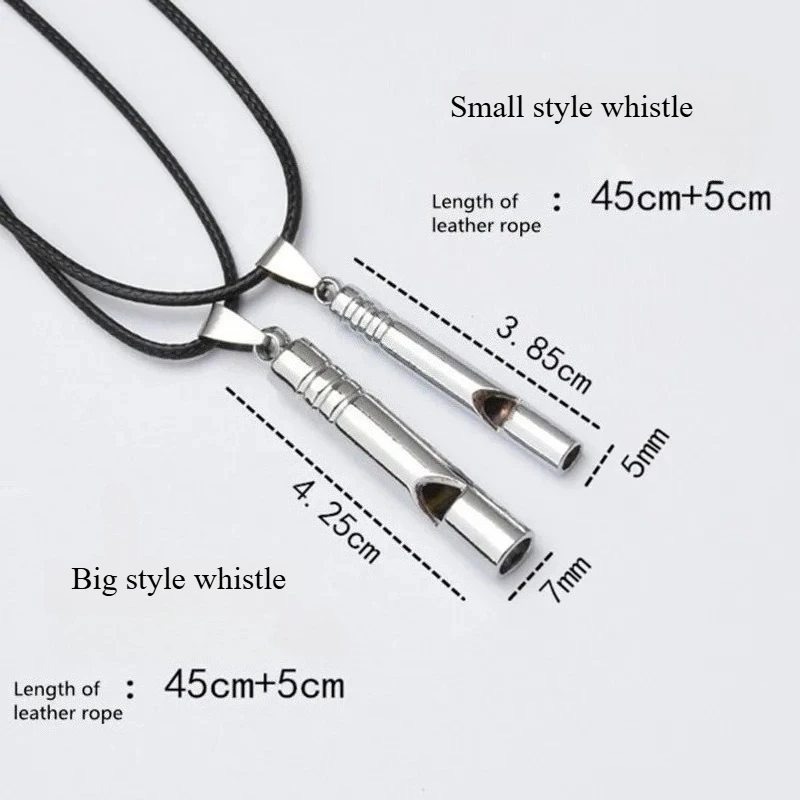 

Outdoor Titanium Emergency Whistle Loud Portable Keychain Keyring for Emergency Survival Hiking Camping EDC