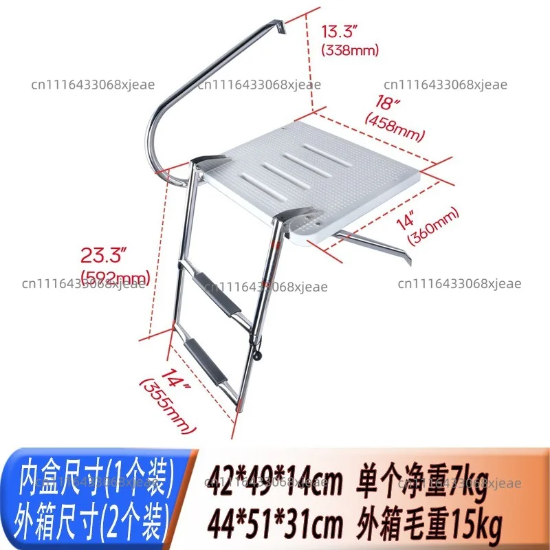 Swimming Pool Stainless Steel Welded Steps Marine Steps