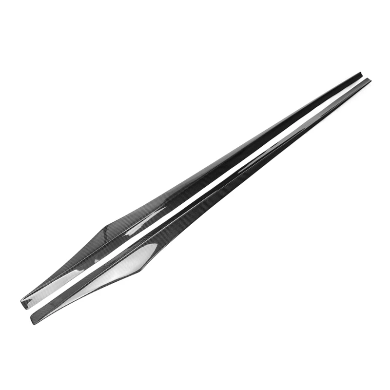 

STLFCar Side Skirt Carbon Fiber V Style for BMWs 6 Series F12 F13 M6 Coupe 100% Fitment Side Skirts