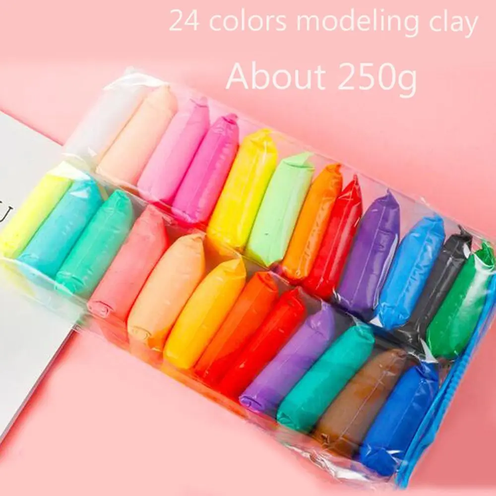 Gift Colorful 5D Toys Light Clay Toys DIY Toys Soft Clay Super Light Slimes Modeling Clay 36 Colors Slimes Air Dry Plasticine