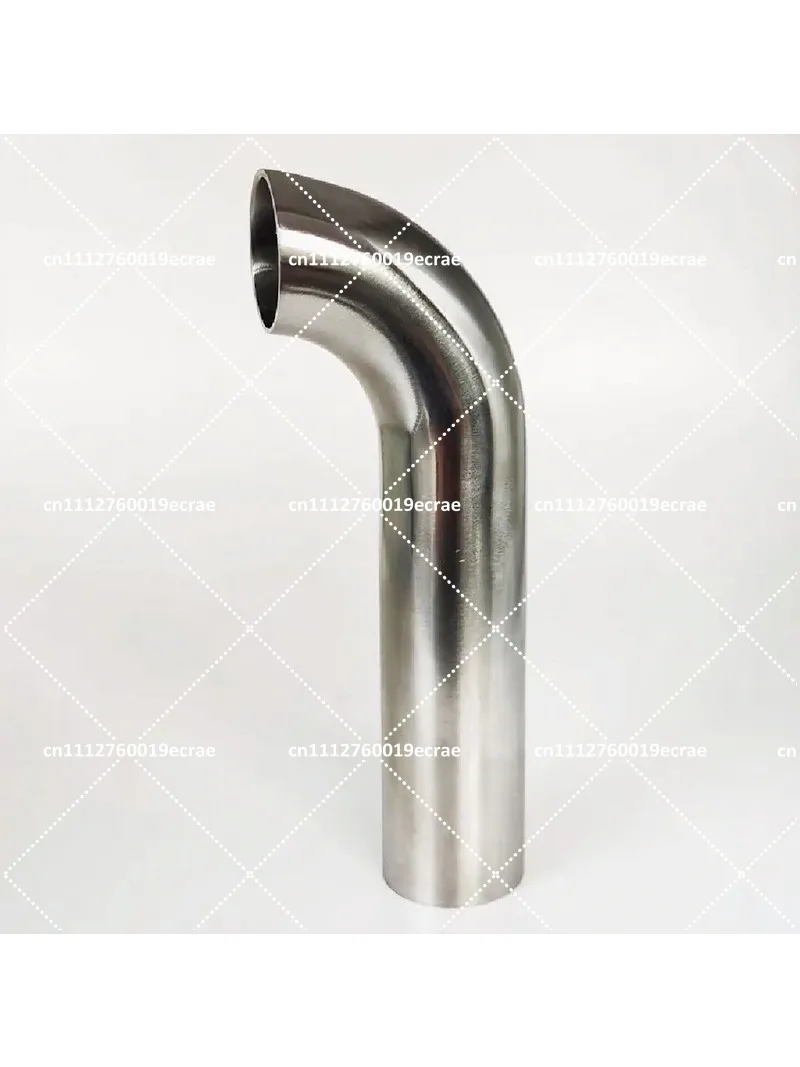 304 Stainless Steel 90 Degree Long Radius Elbow, 100mm Length, 19/25/32/38/51/76mm Options