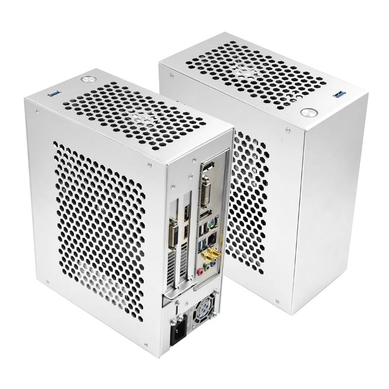 METALFISH S3 MINI ITX Case Aluminum 5 Litre PC Gaming Small Chassis With Handle Support RTX3060/13600 Computer Compact A4 Case