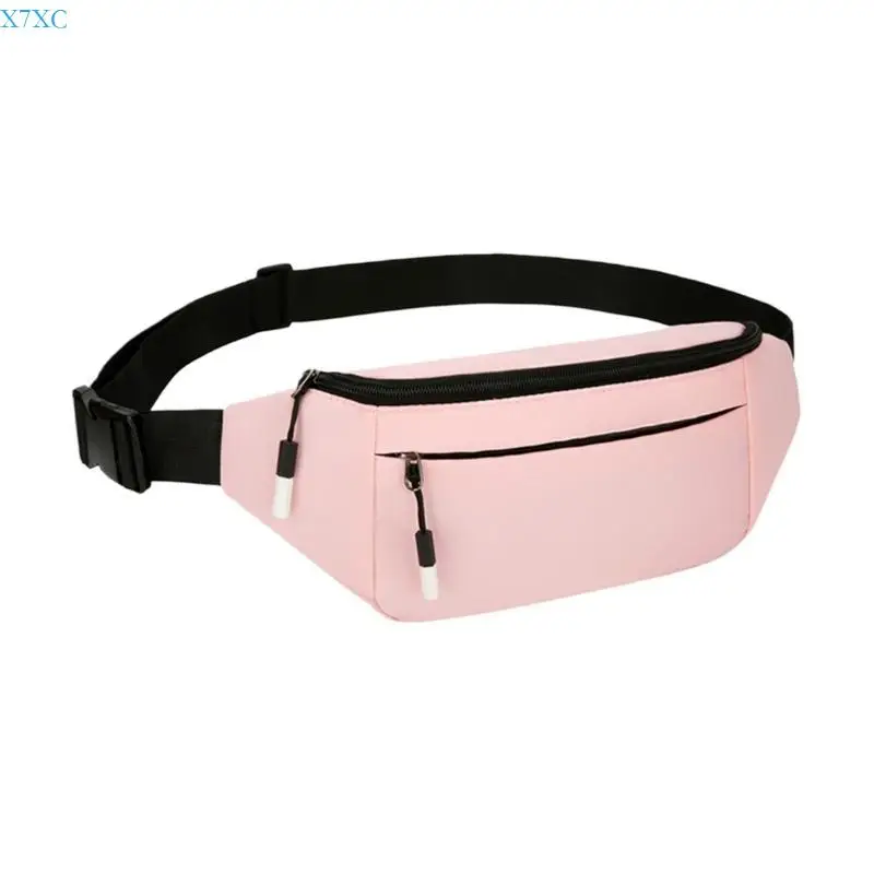 

X7XC Waterproof Fanny Pack Large Capacity Adjustable Belt Travel for Women Men