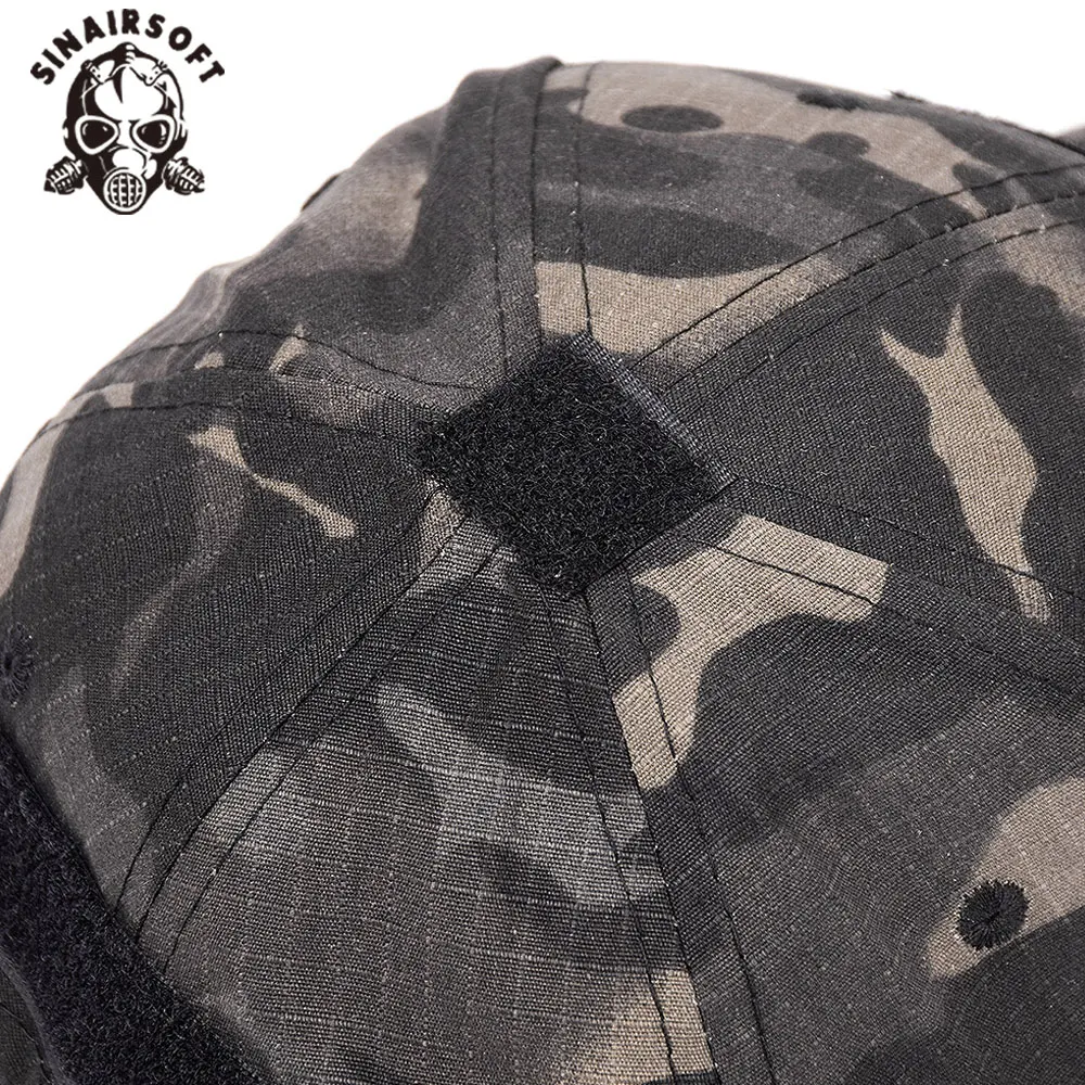 SINAIRSOFT Gorra táctica camuflaje transpirable ajustable para verano - imagen 5