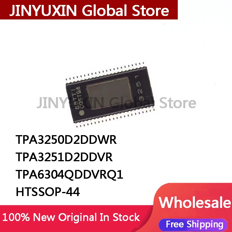 

1Piece TPA3250D2DDWR 3250 TPA3250 TPA3251D2DDVR 3251 TPA3251 6304 TPA6304QDDVRQ1 TPA6304 HTSSOP-44 IC Chip In Stock Wholesale
