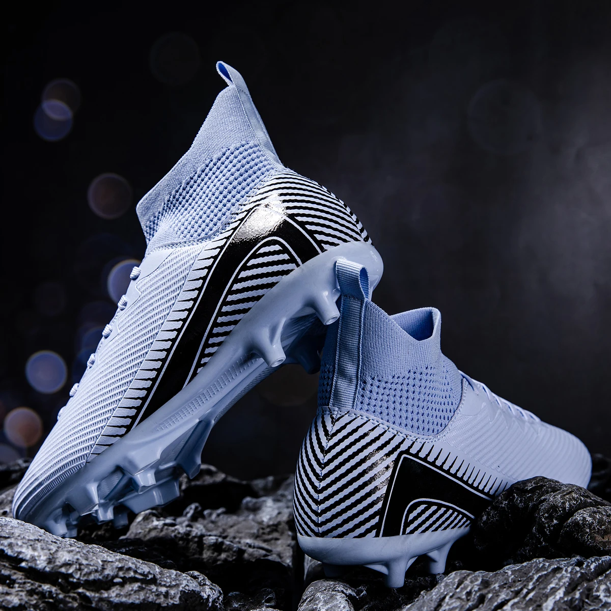 

Premium AG FG Soccer cleats PU Fabric Soft Touch Upper TPU Anti-slip Sole Reliable Quality For Training And Competition