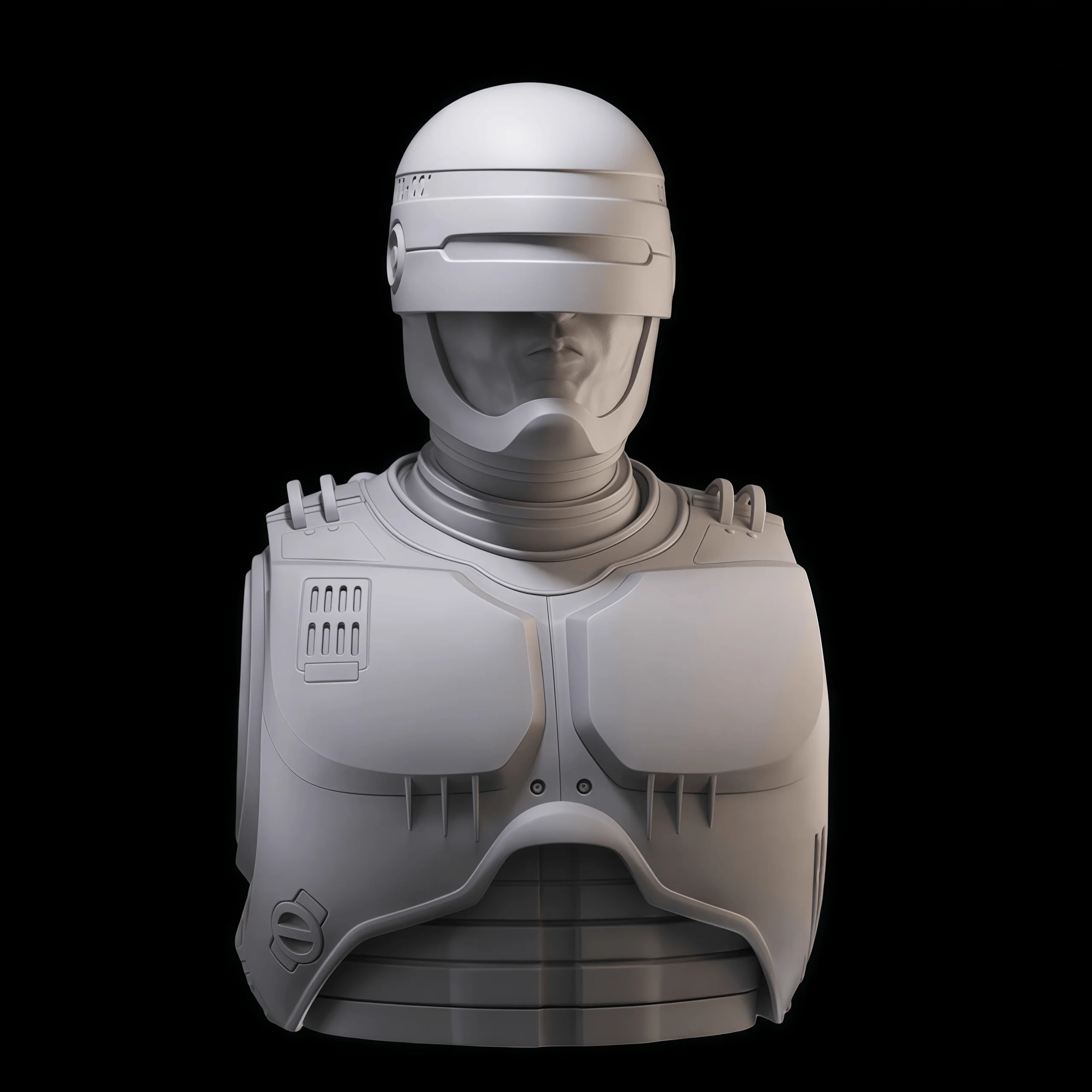 

Комплект для сборки модели из литой под давлением из смолы 1:10, GK, прецизионный механический полицейский бюст, неокрашенный, нужно собранно (55 мм)