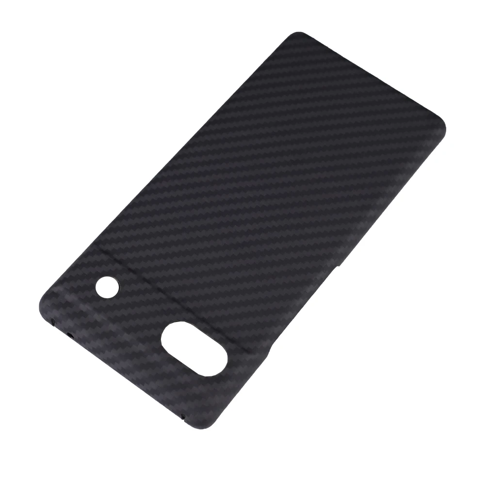 QADIR Pure Carbon Fiber Case For Google Pixel 7A 5G Case， Ultra Thin  Aramid Fiber Business Phone Cover for Google Pixel 6A