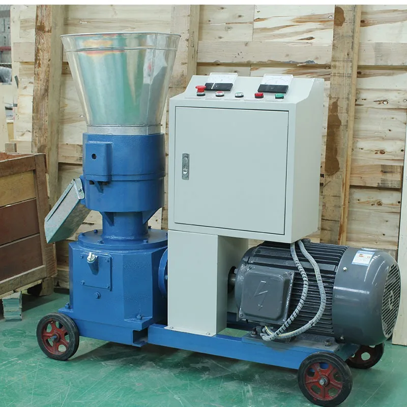 Fish and duck feed pellet machine, large, medium and small pellet feed machine for breeding
