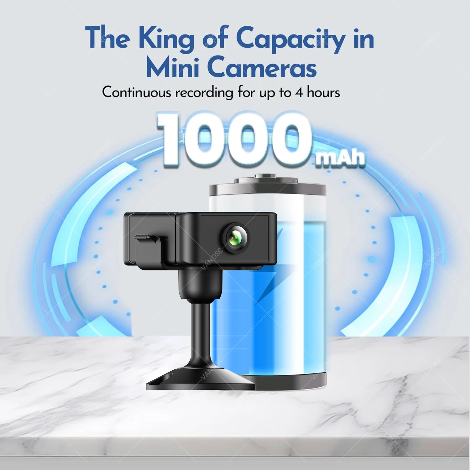 4K Mini WiFi Baby Camera 4