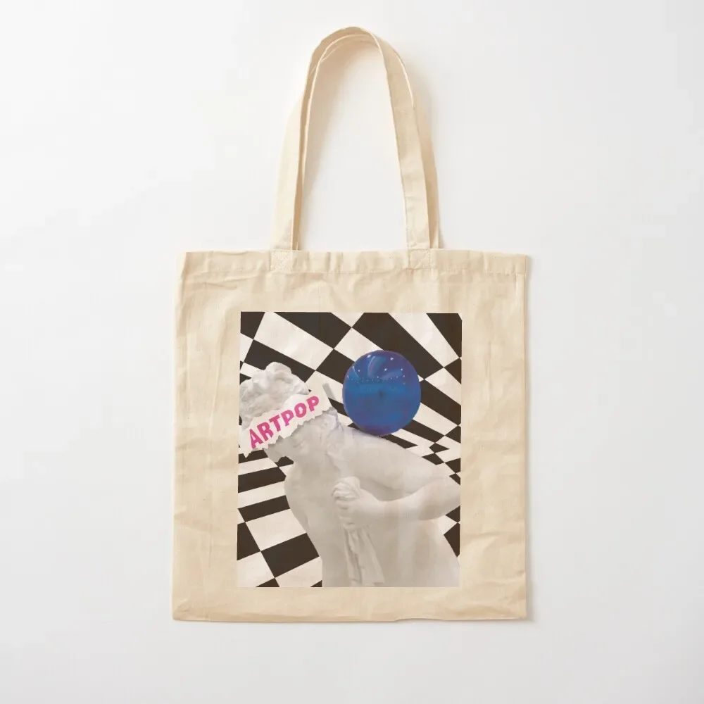 Lady Gaga ARTPOP Aesthetic Tote Bag shopping bags foldable hand bag cute pouch bag personalized tote