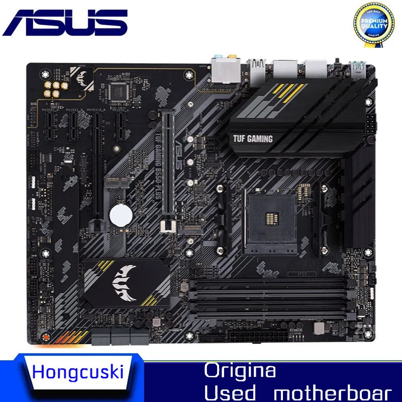 Used For ASUS TUF GAMING B550-PLUS Motherboard Socket AM4 DDR4 For AMD B550M B550 Original Desktop PCI-E4.0 m.2 sata3 Mainboard