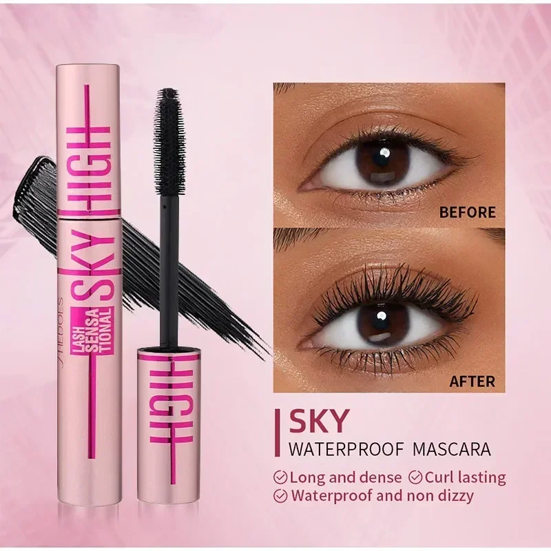 Eyelashes Lengthening Mascara Waterproof Long Lasting Silky Lash Black Eyelashes Extension Make Up Beauty Eye Cosmetic