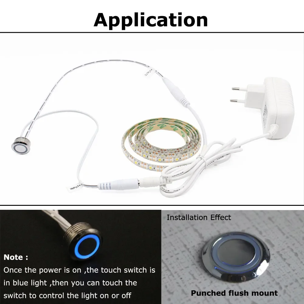 Motion Sensor 12V Light Switch 12 Volt Touch Movement Sensor DC 12V LED PIR Infrared Automatic LED Strip Light Switch ON OFF view 6