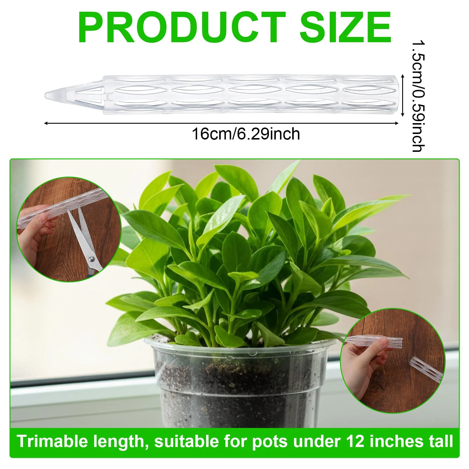 10/20Pcs Drainage Pipes To Prevent Root Rot and Improve Drainage, Suitable for Indoor and Outdoor Use Plant Root Ventilation