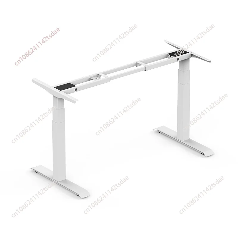 Dual Motor Electric Standing Desk Base, Adjustable Desk Frame, 4 Programmable Memory Sit Stand Desk for Home and Office