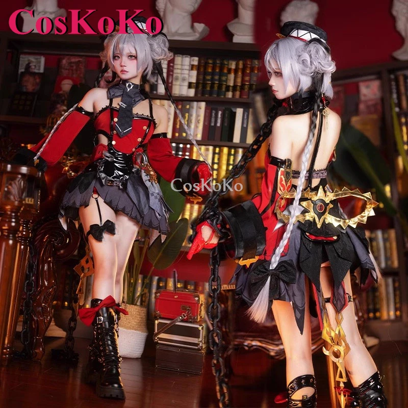 

CosKoKo Andersdotter M Cosplay Game Genshin Impact Costume Hexenzirke Fashion Uniforms Women Halloween Party Role Play Clothing