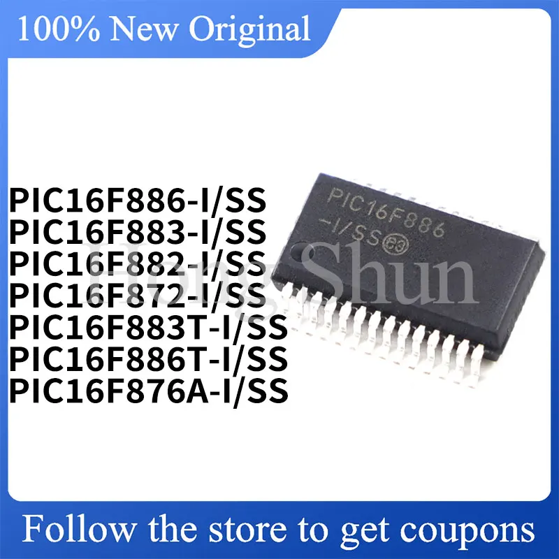 

PIC16F882 PIC16F883 PIC16F876A PIC16F886T PIC16F882 PIC16F872 PIC16F883T PIC16F886-I/SS Standard version