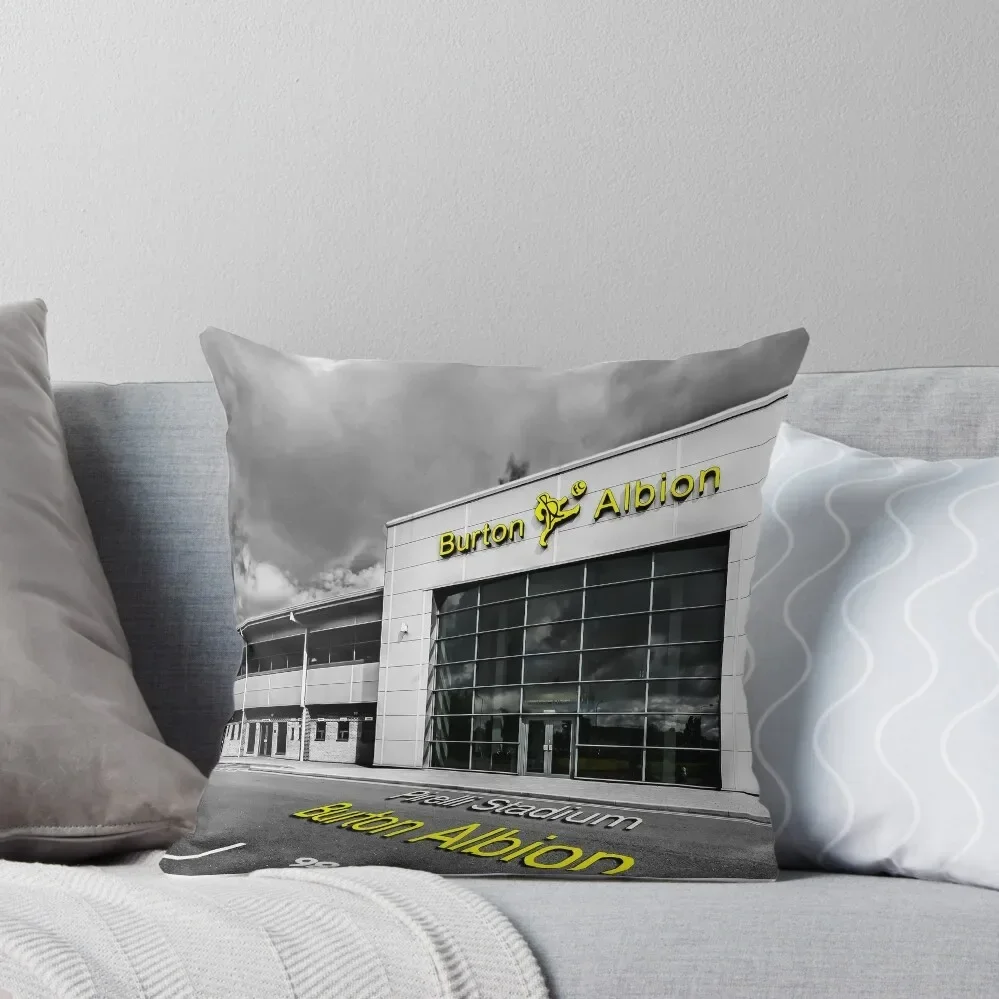 

Burton Albion F.C Throw Pillow Elastic Cover For Sofa Sofa Pillow Cover Pillow