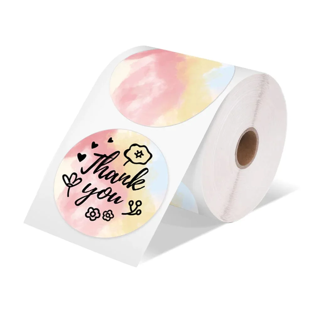 Thermal Barcode Labels For Phomemo Shipping Mailing Stickers Direct Adhesive Waterproof Address Tags Logistics Paper