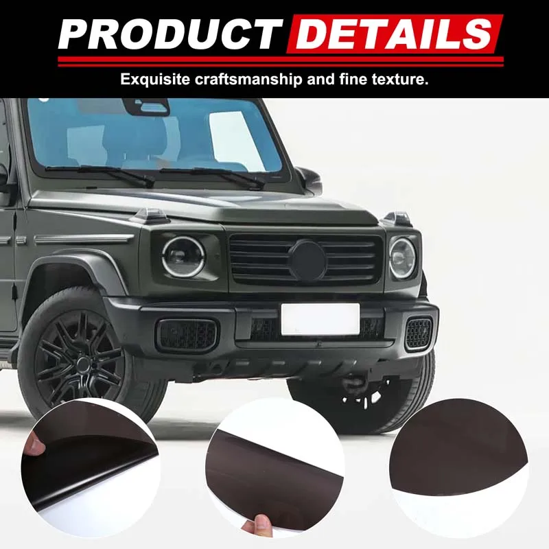 

For Mercedes-Benz G-Class W463 W464 W465 2019-2025 TPU black car headlight film sticker car exterior protection accessories