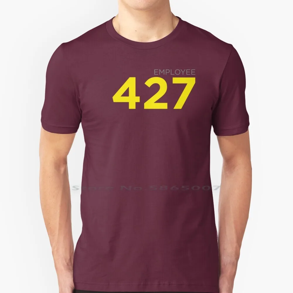 Employee 427 100% Cotton T Shirt The Stanley Parable Video Games Portal Broom Closet Narrator Indie 427 Tee Short Sleeve Long