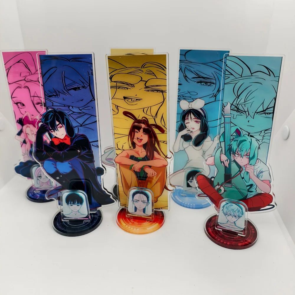 ALIEN STAGE Sua Mizi Till Ivan Luka Hyuna Cosplay Stand Model Plate Figure Acrylic Figurine Desktop Ornament Keychain Props