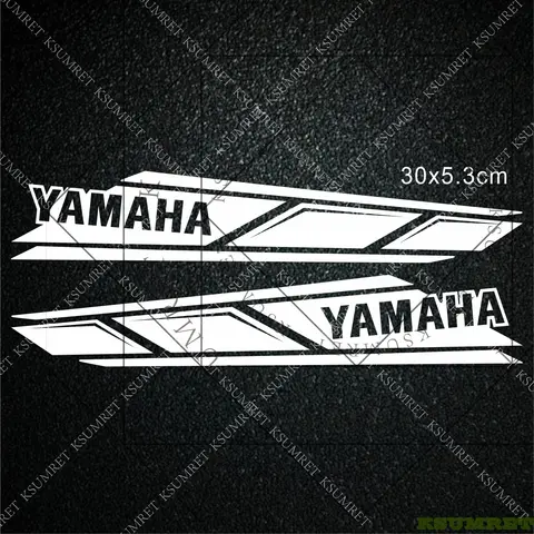 For YAMAHA SKULL MT03 MT07 MT09 MT10 R1 R3 R6 FZ1 FZ8 FZ6 Stickers Motorcycle Reflective Waterproof Decals