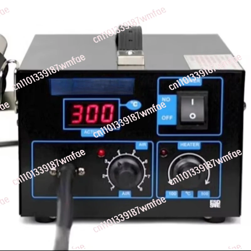 Degrees Celsius New Conditions of Use PLC Patch Welding Station 850AD Hot Air Gun Station 550 Watts 220 Volts Temperature Range