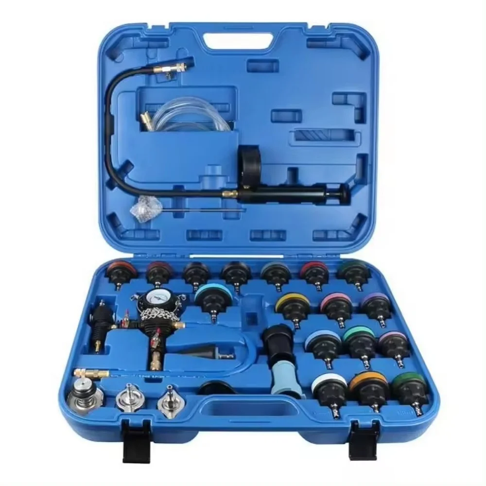 

High Quality UniversalCar Radiator Pressure Tester & Vacuum Type Cooling System Refill Kit
