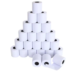 24PCS 57x50 Adding Machine/Calculator Rolls Adding Machine Tape Paper Receipt Paper for Cash Registers, Printing Calculators