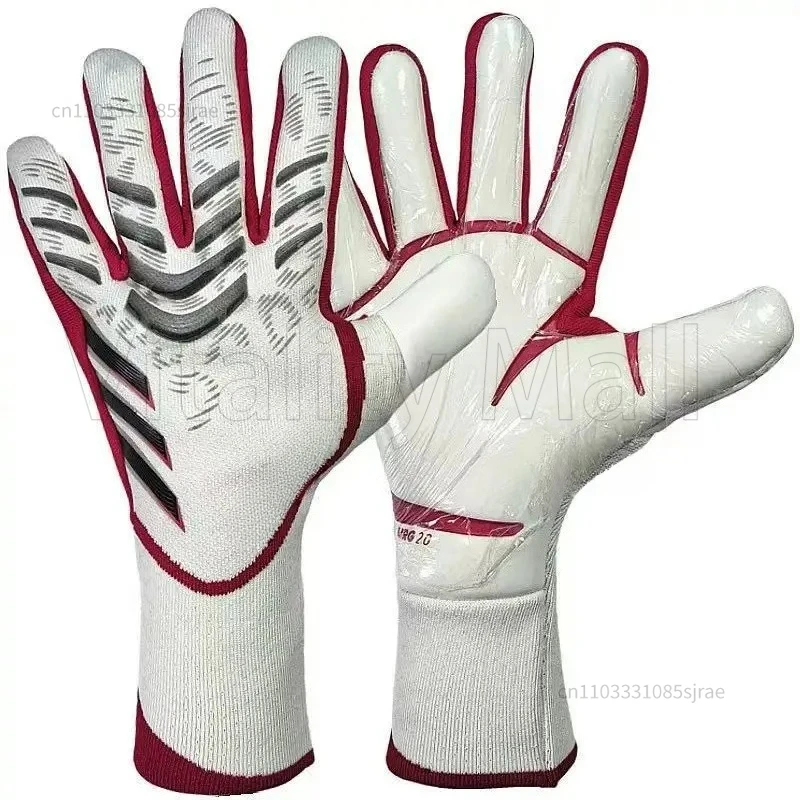 

Новые футбольные вратарские перчатки, утолщенные латексные нескользящие и износостойкие тренировочные вратарские перчатки для соревнований