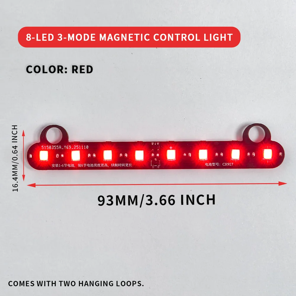 6/8-Watt Magnetic Control Led Lamp High Brightness Wireless Lights for Diy Modeling/Gun-dam/Dollhouse Decoration with Battery