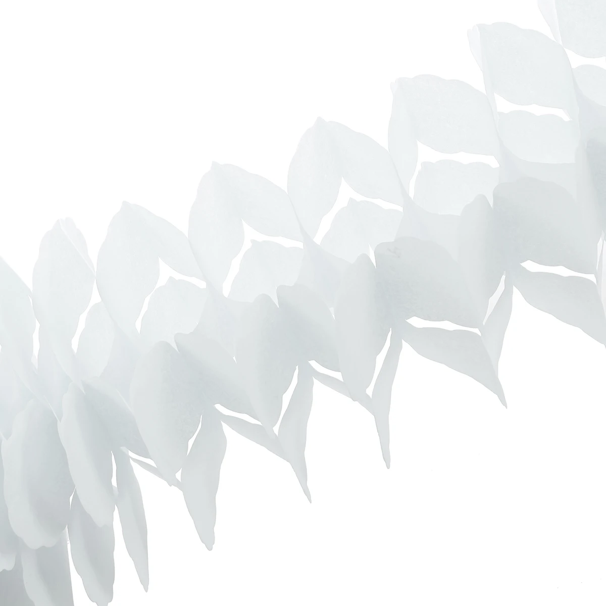 

10Pcs Tissue Paper Four-Leaf Clover Garland Strong Stereoscopic Design Hanging Decor for Parties Weddings Christening