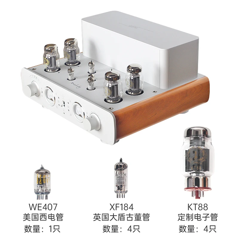 Nuovo PRO88 MKII Febbre HIFI Classe Macchina Biliaria Vero Tubo Elettronico Combinato Push Pull Amplificatore WE407 XF180 KT88