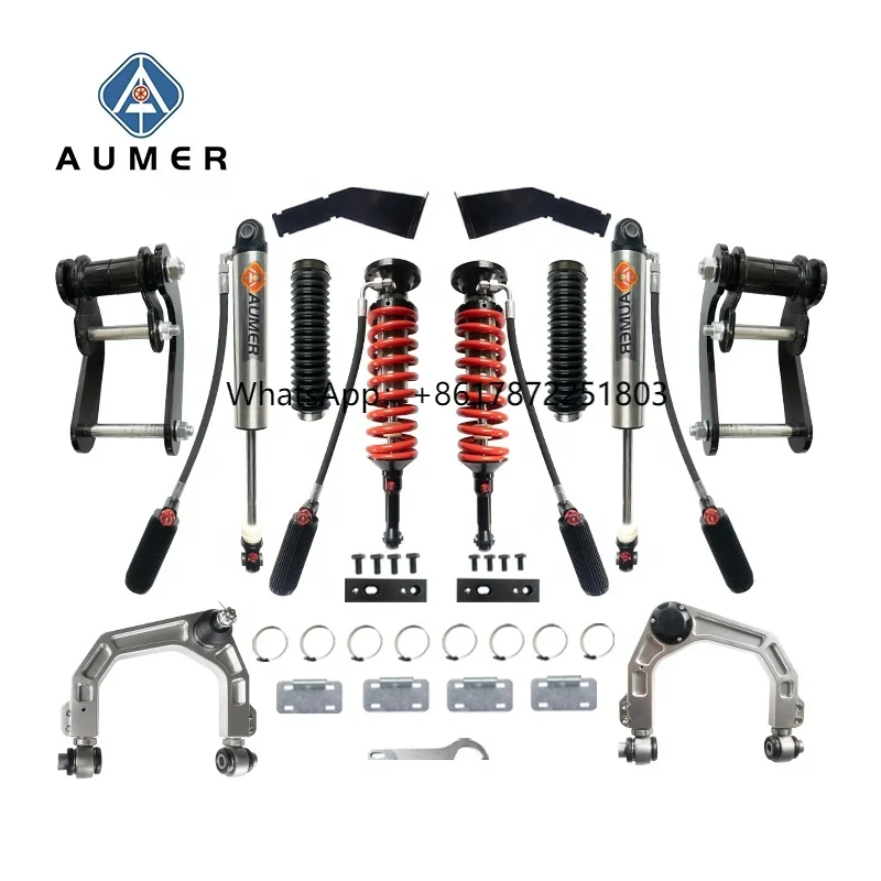 

Aumer 4x4 Compression Rebound Adjustable Shock Absorber Off Road Lift Suspension Kit for Hilux N80 Rocco Rogue Vigo Revo