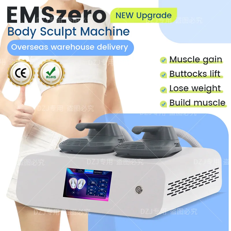 

EMSzero RF EMS ABS Muscle Stimulator Portable 200Hz Body Sculpt Machine Nova Abdominal Muscle Building Slimming Fat Removal