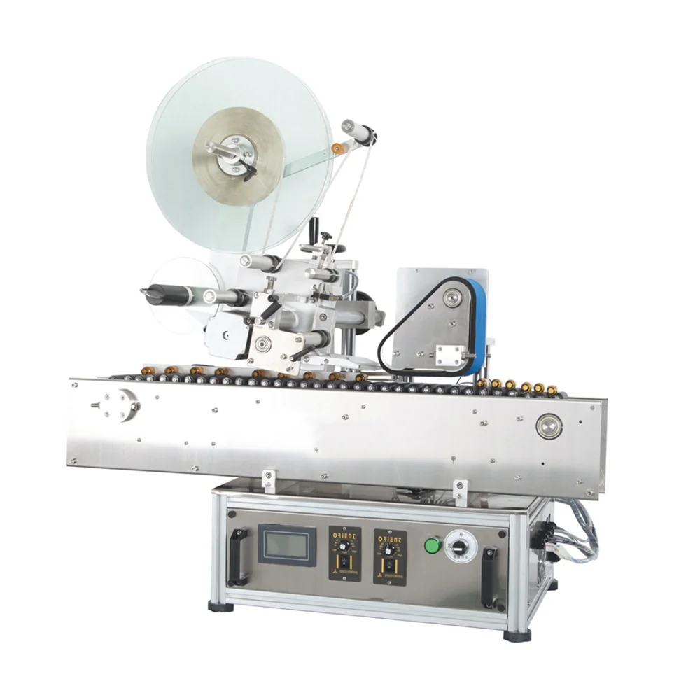 سهلة التشغيل آلة الملصقات اللاصقة آلة وضع العلامات الأوتوماتيكية عالية السرعة #2