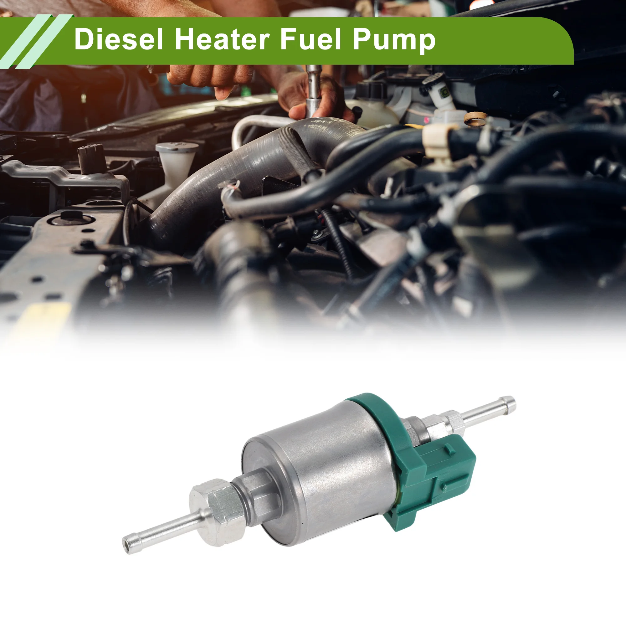 

UXCELL Дизельный обогреватель Топливный насос Нагреватель Топливный дозирующий насос 28 мл для автомобиля Грузовик Ван RV Лодка