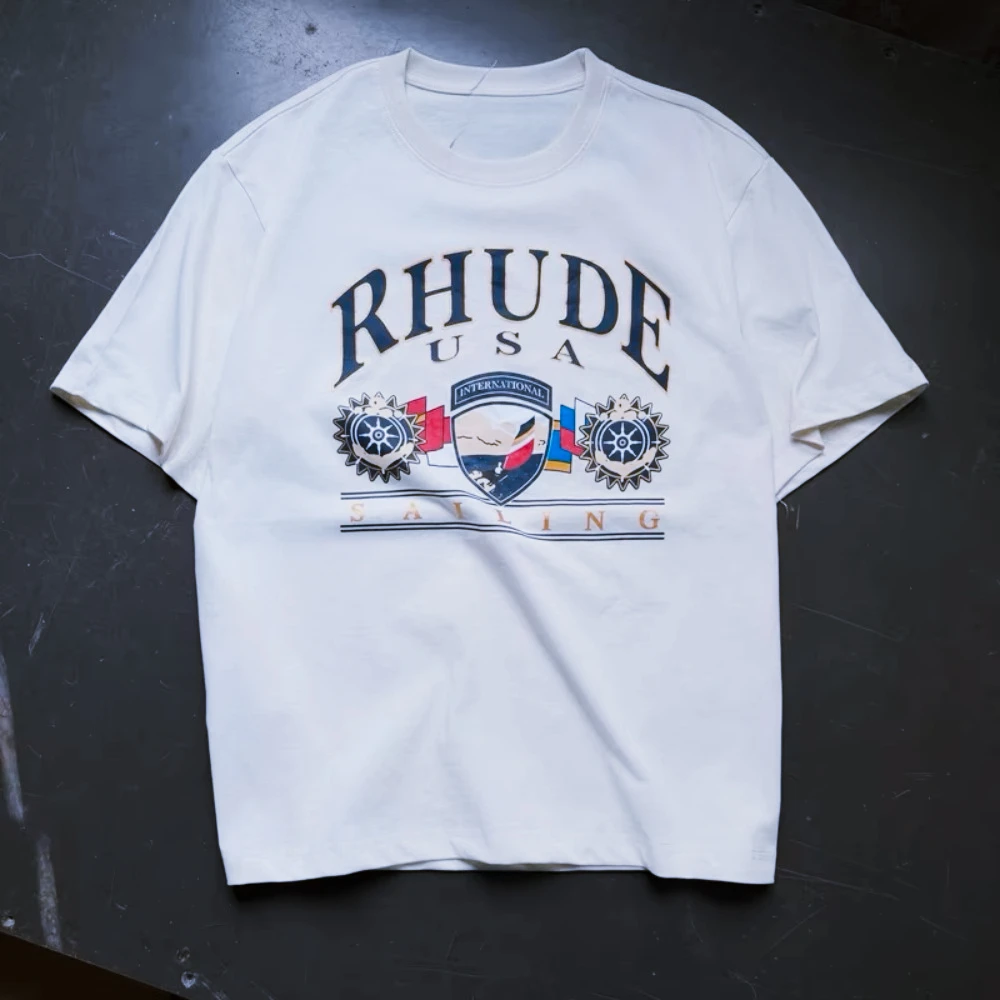 2026 Street style accessory print T-shirt suitable for both men and Highest quality Loose-fitting short-sleeved top. T-shirt