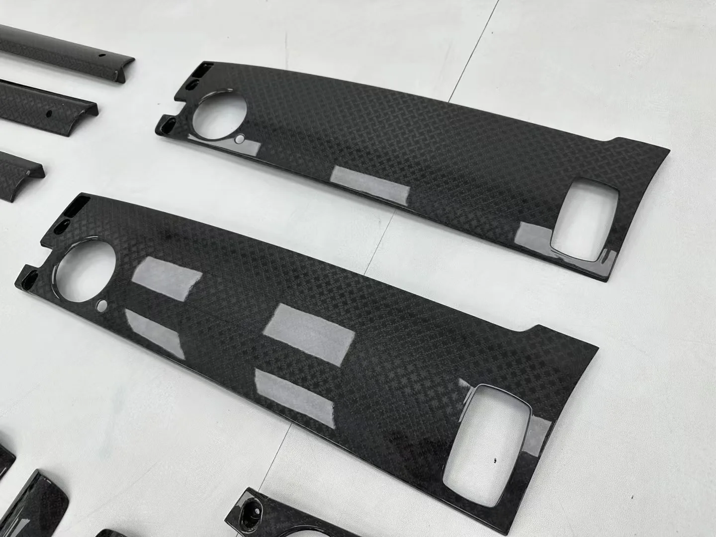 Voor Rolls-Royce Ghost Koolstofvezel Interieur Ghost Verbeterde Droge Koolstofvezel Stijl Interieurbekleding Middenpaneel