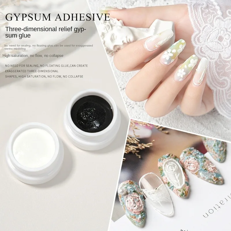 Skvp Nieuwste Tekening Gel Nail Art Gips Effect 3d Zand Textuur Geen Behoefte Top Coat Gel Polish Uv Nagellak Lak Lak Lak