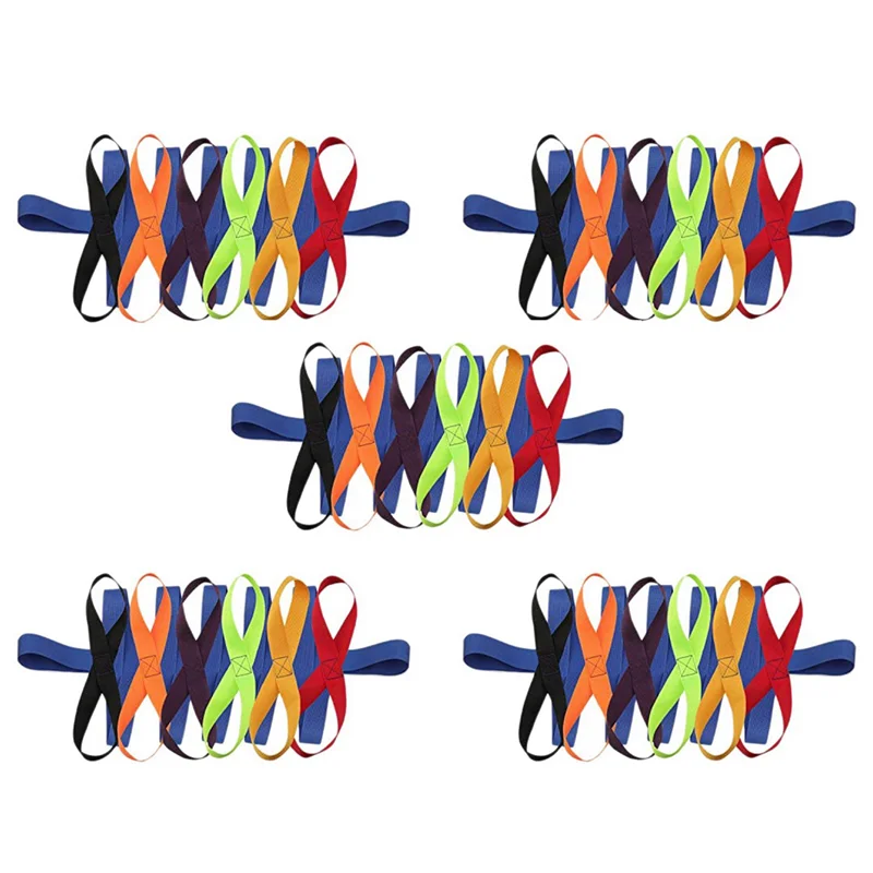 Cordes de marche pour enfants AS96-5X, pour garderie préscolaire, écoliers, poignées colorées en plein air pour jusqu'à 12 enfants, 2 enseignants