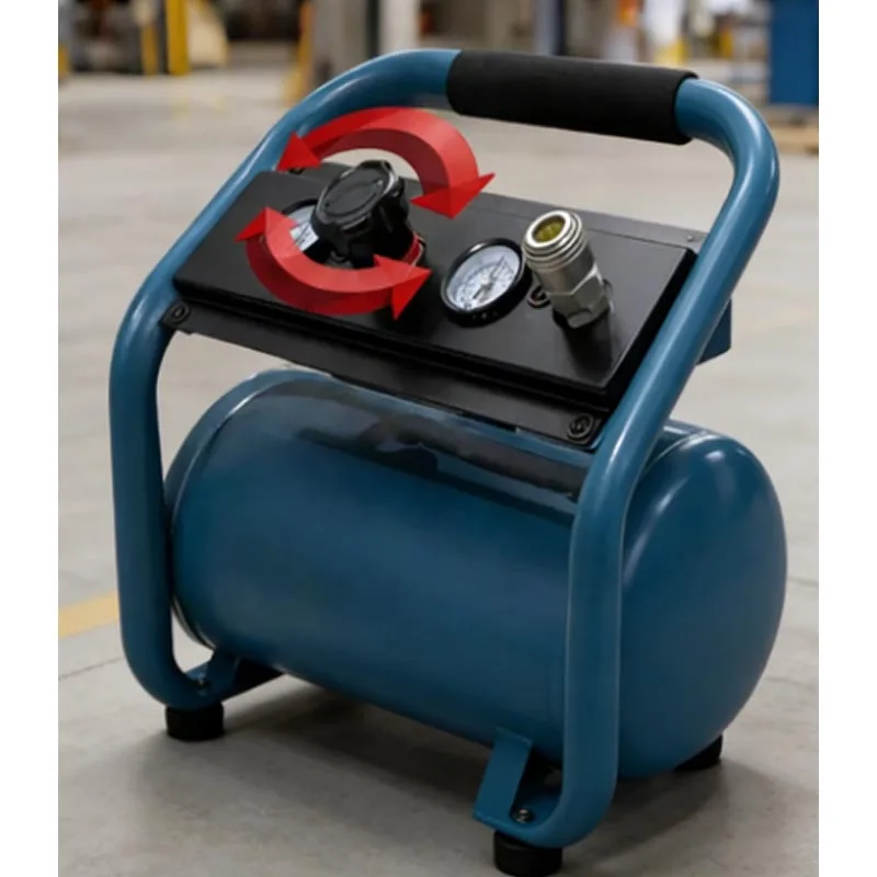 Air Compressor Small Brushless Lithium Battery Air Pump Inflator Portable 10L Dual Motors High-power Air Compressor Rechargeable