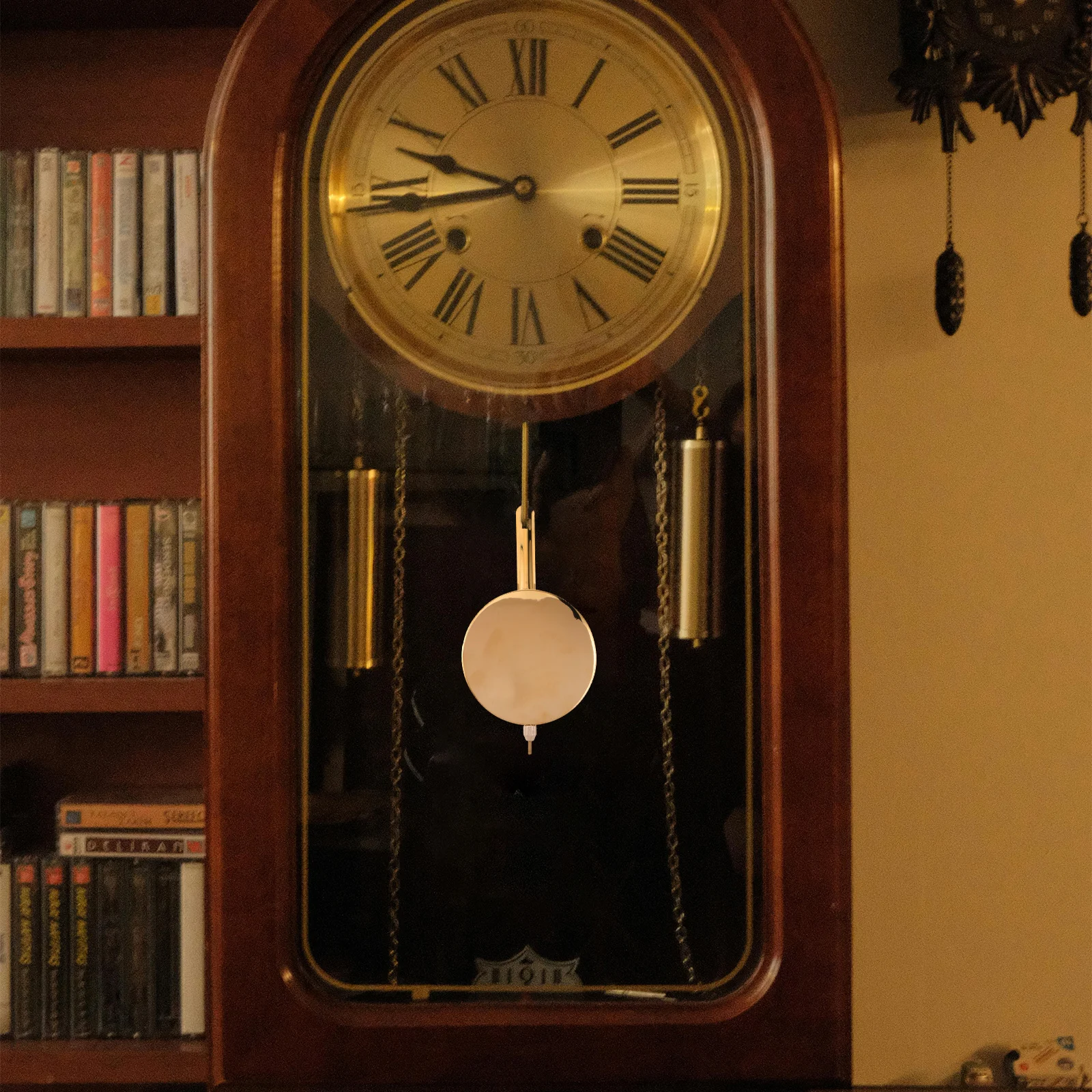 

6" Metal Wall Clock Pendulum Replacement For Grandfather Clocks Retro Mechanical Pendulum Repair Part Quartz Clock Accessory,