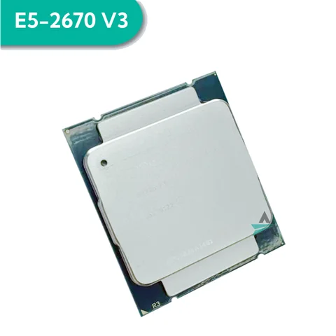 Xeon CPU official version E5-2670V3 SR1XS X99 2.30GHZ 30M 12-CORES E5 2670 E5-2670 V3 LGA2011-3 processor E5 2670V3 CPU